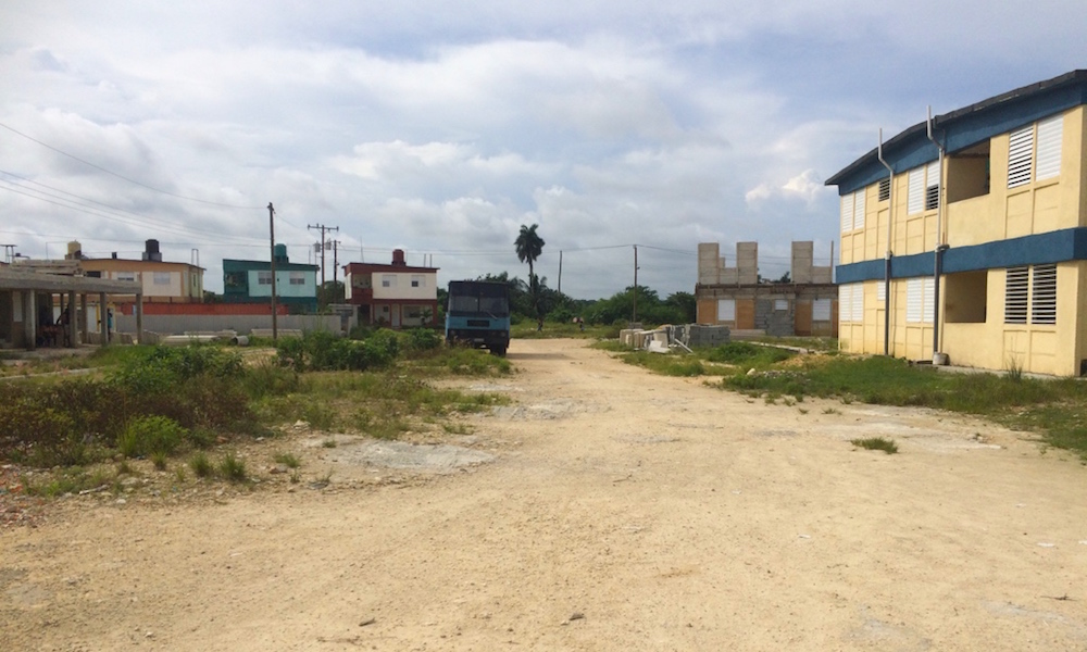 Urbanización para habitantes del barrio insalubre Indaya (Foto: Elaine Díaz)